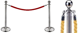 stanchion for social distance